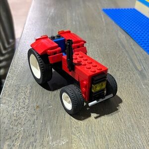 Lego MOC Kids Tractor Toy - Classic Building Block Vehicle